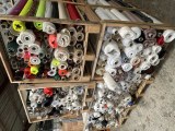 Lot rouleaux de tissus