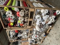 Lot rouleaux de tissus