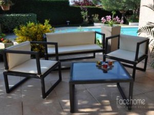 Salon de jardin -Cube-