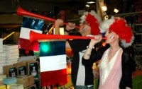 Vuvuzela avec Drapeau France