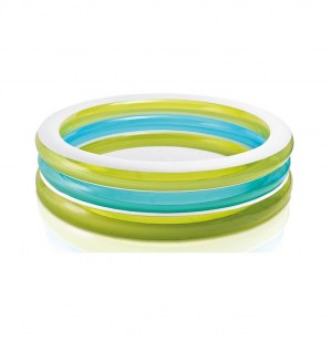 Piscine ronde colorée - intex - piscine gonflable
