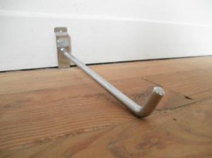 Bras droit chromé 25 cm