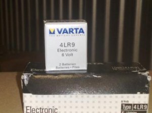 Pile 4LR9  4V625U varta alcaline