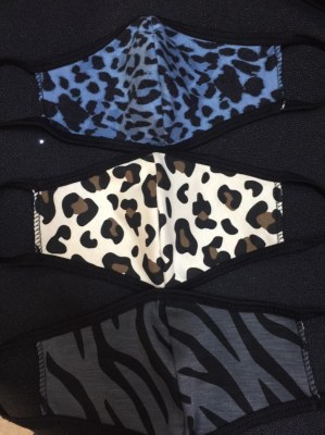 Masque 100% coton à deux couches de production personnalisée