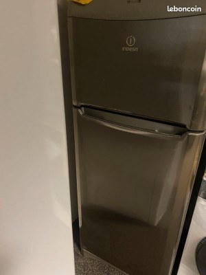 Frigo 2 portes inox indesit