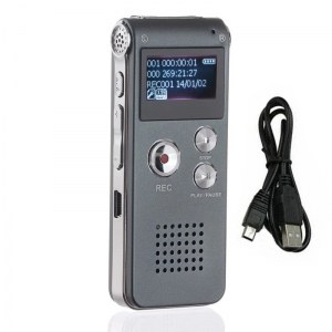 ENREGISTREUR VOCAL NUMÉRIQUE 8 Gb USB PL ÉCOUTE N28
