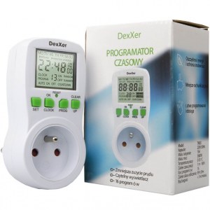 PROGRAMMATEUR HORAIRE COMMUTATEUR MINUTERIE LCD TM03