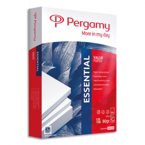 Ramette 500 feuilles papier Blanc Essentiel A4 80g CIE 136