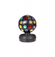 Lampe d'ambiance disco - boule tournante pour soirées en lumière
