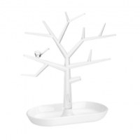 Arbre à bijoux pi:p m - koziol - blanc transparent