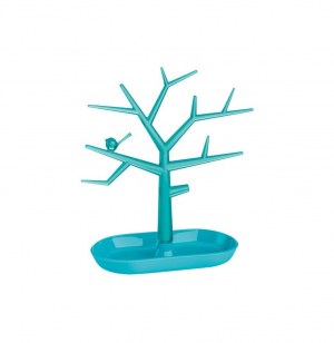 Arbre à bijoux pi:p m - koziol - bleu turquoise