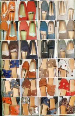 Stock de chaussures