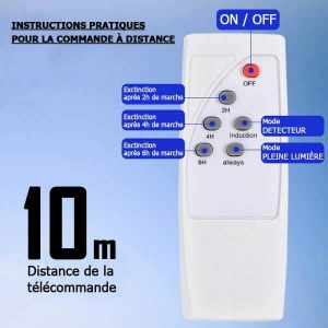 Solaire - Luminaire LED pour Candélabre / Lampe de rue et parking - Série VIEW - 120 Wa...