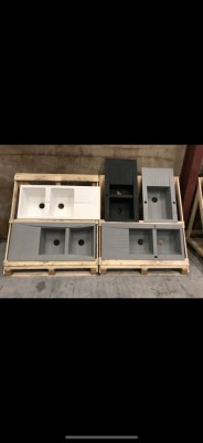 Liquidation 10000 éviers neufs