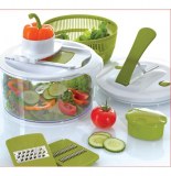 Ensemble mandoline rape et coupe légumes avec essoreuse à salade