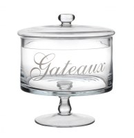 Bonbonnière en verre - bocal à gateaux - cuisine