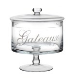 Bonbonnière en verre - bocal à gateaux - cuisine