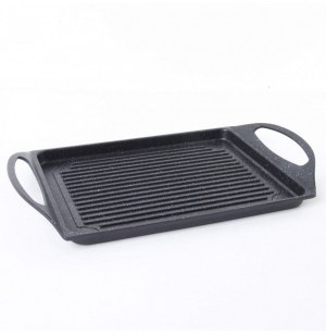 Plancha revêtement effet pierre - tous feux - l 37 cm