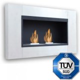 Double cheminée bio ethanol