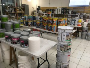 Lot peinture et lasure