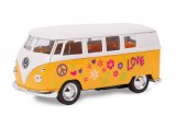 Miniature volkswagen Hippie