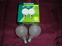 LOT D'AMPOULE SYLVANIA E14 220V 60W