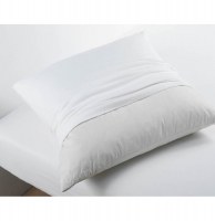 Protège oreiller - 65 x 65 cm - molleton 100% coton