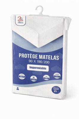 Protège-matelas Protege Matelas 90 x 190 cm – Déstockage – Vente en gros