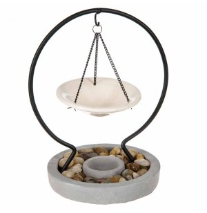 Brule parfum avec pierres - décoration