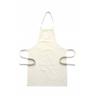 Tablier de cuisine avec poche - ivoire - linge de cuisine