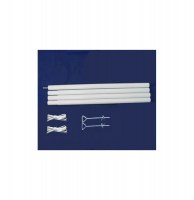 Kit de fixation pour toile solaire - accessoire de jardin