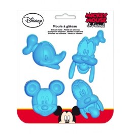 Moule à gateau mickey et ses amis - silicone - assorti de modèles
