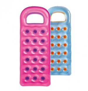 Matelas gonflable de piscine 18 poches - suntanner - intex