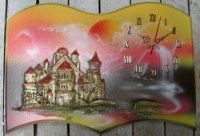 Pendules en bois decorative