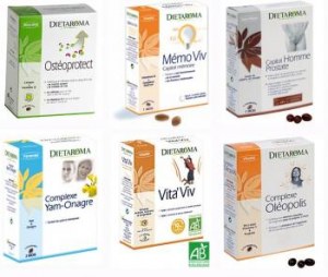 Lot de compléments alimentaires bio. -70%!