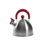 Bouilloire tous feux - inox - 1.5l - rouge