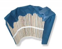 Clayette en toile et en bois