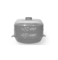 Cuit vapeur à 2 étages - spécial micro ondes