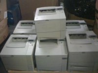 Lot de 6 imprimantes HP Laser 4100N et 1 laser 4050TN