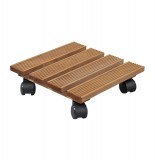 Plateau à roulettes - bois