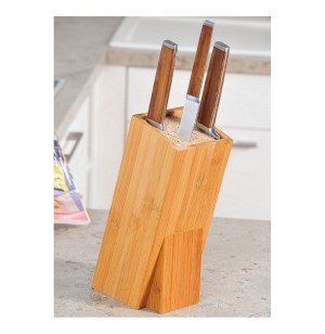 Bloc couteaux - bambou - support couteaux