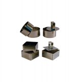 Lot de 3 cercles + 3 carrés de présentation - taille 8 cm - emporte