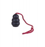 Jouet en caoutchouc - chien - noir