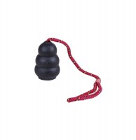 Jouet en caoutchouc - chien - noir