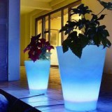 Led RGB Pot de Fleurs Lumineux Int et Ext+ télécommande