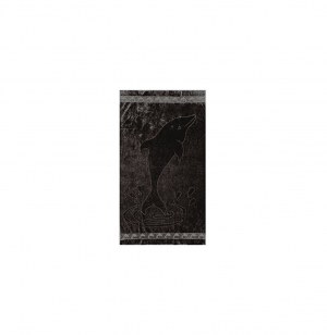 Drap de plage - 95x175 cm - dauphin - assorti de couleurs