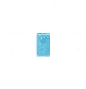 Drap de plage - 95x175 cm - dauphin - turquoise