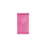 Drap de plage - 95x175 cm - dauphin - fushia