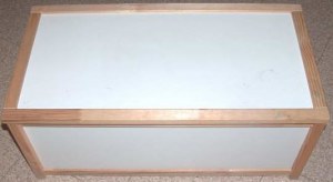 Coffre de rangement ou jouets BOIS