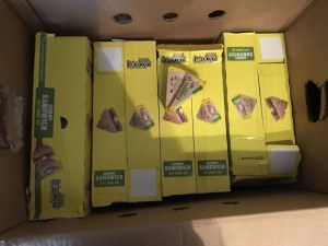 Bonbons en forme de sandwich